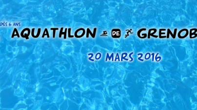 L’aquathlon de Grenoble aura lieu le 20 mars